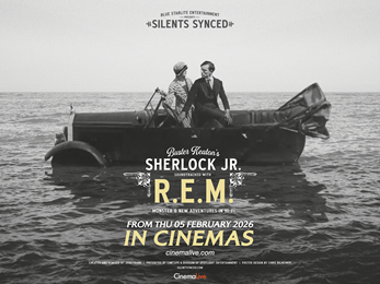 R.E.M x Buster Keaton's Sherlock Jr (12A) 