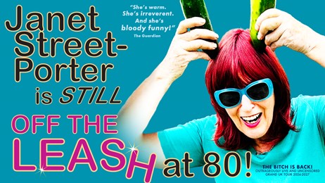 Janet Street-Porter is Still off the Leash at 80!