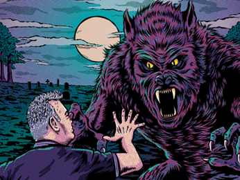 Stewart Lee vs The Man-Wulf