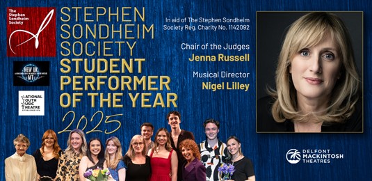 The Stephen Sondheim Society Student Performer of the Year 2025