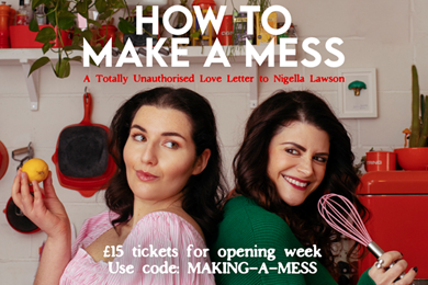 How To Make A Mess: A Totally Unauthorised Love Letter To Nigella Lawson | Opening Week Offer