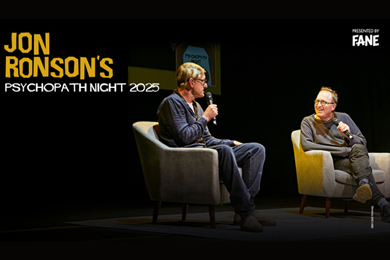 Jon Ronson's Psychopath Night 2025