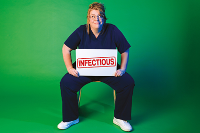 Nurse Georgie Carroll: Infectious