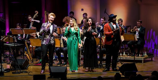 Celebrating Nat King Cole with The Down for the Count Swing Orchestra