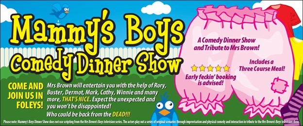 Mammy's Boys Comedy Dinner Show