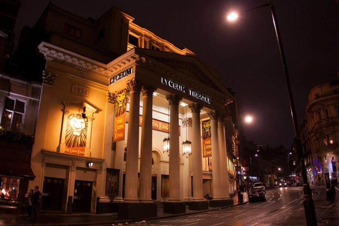 Theatre in use. Театр Лицеум. Lyceum Theatre London. Оперный театр Лицеум. Lyceum Theatre London внутри.