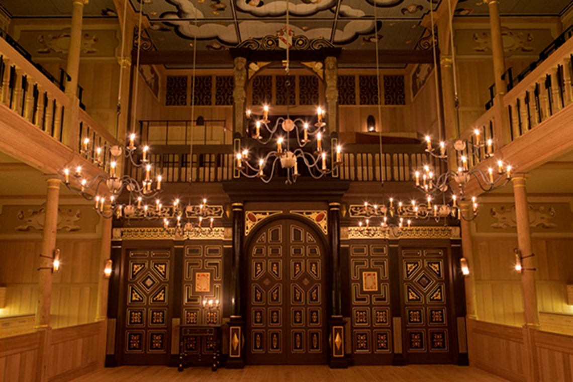 Sam Wanamaker Playhouse at Shakespeare’s Globe