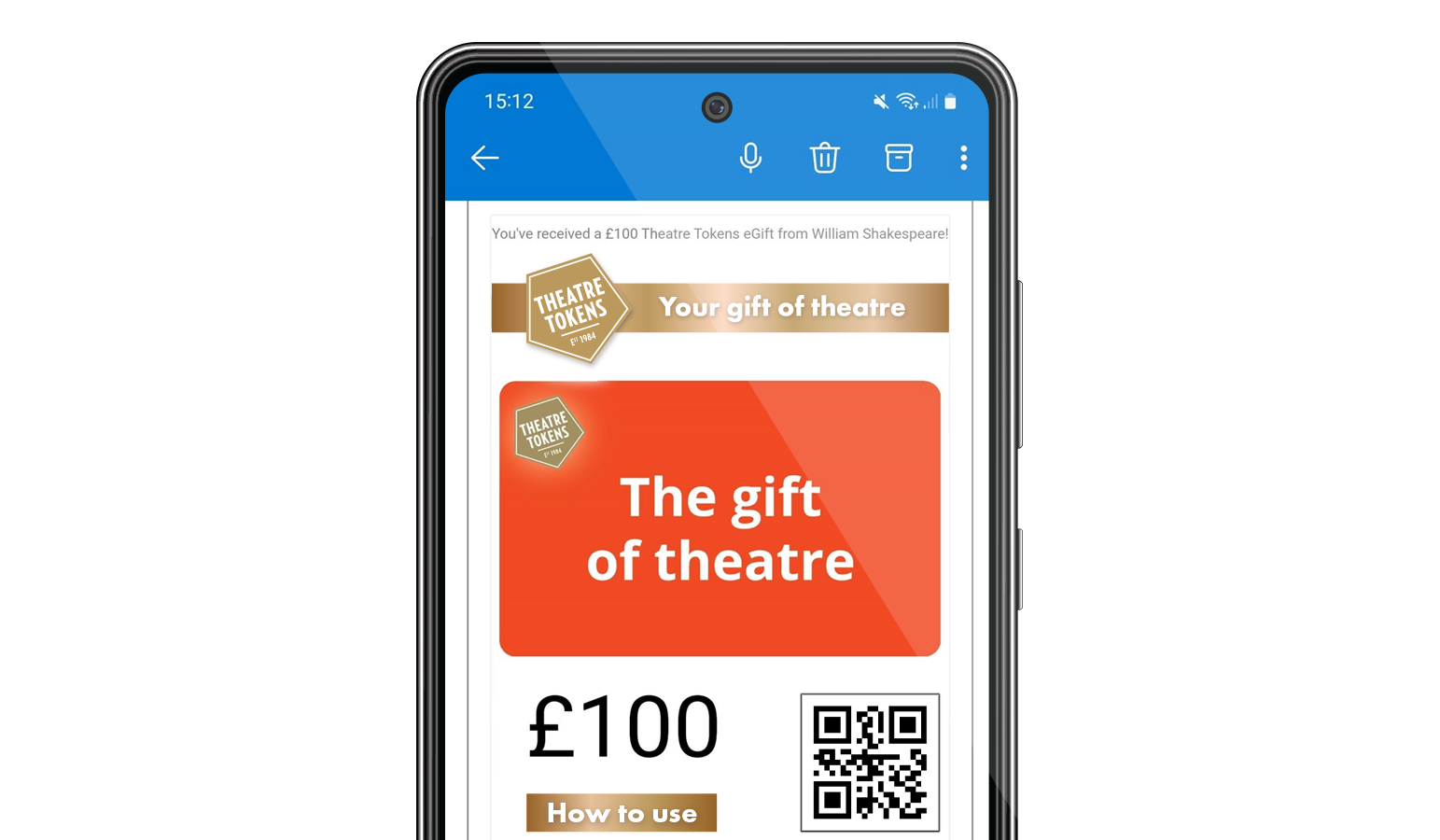 Theatre Tokens eGift