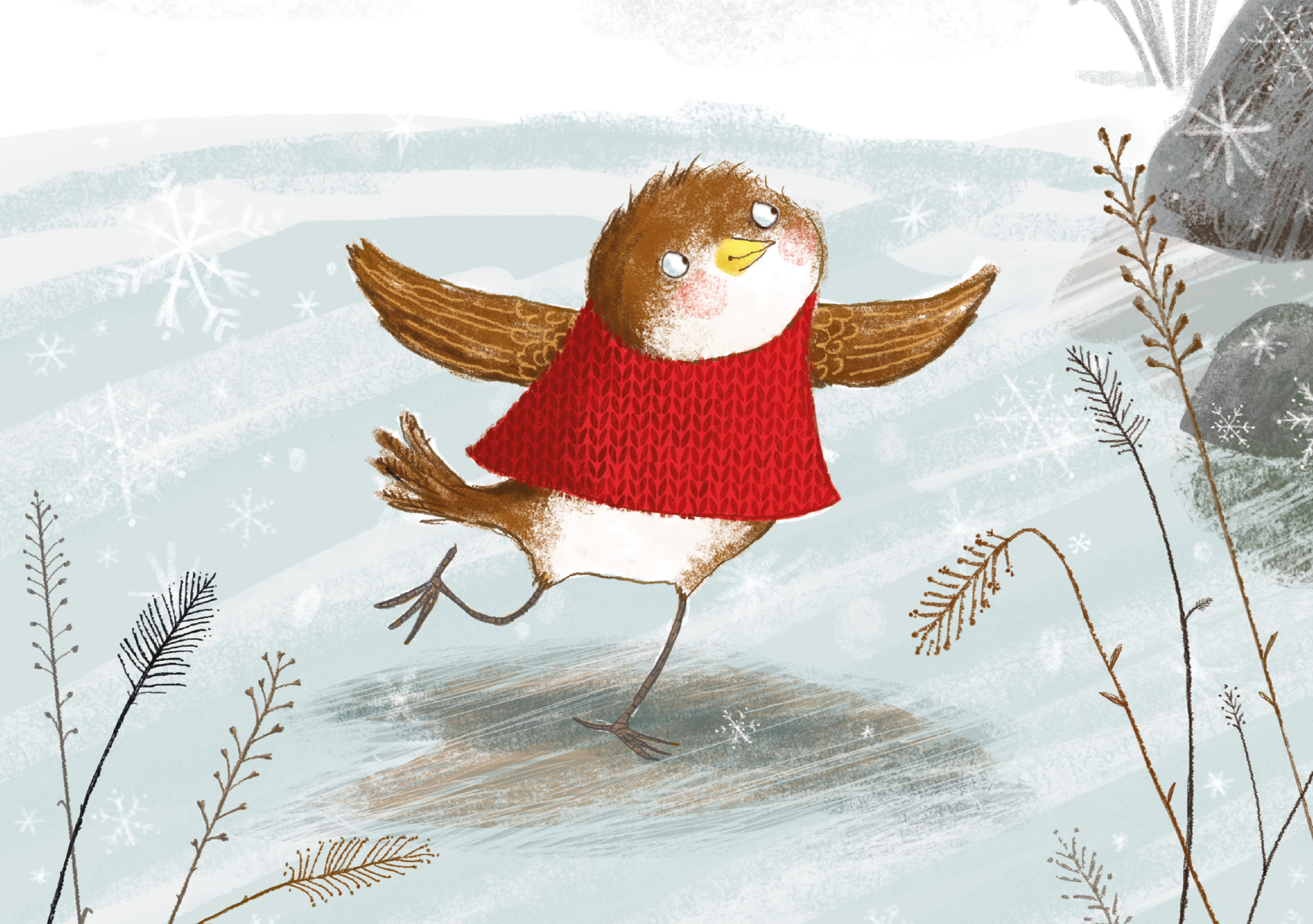 Little Robin Red Vest