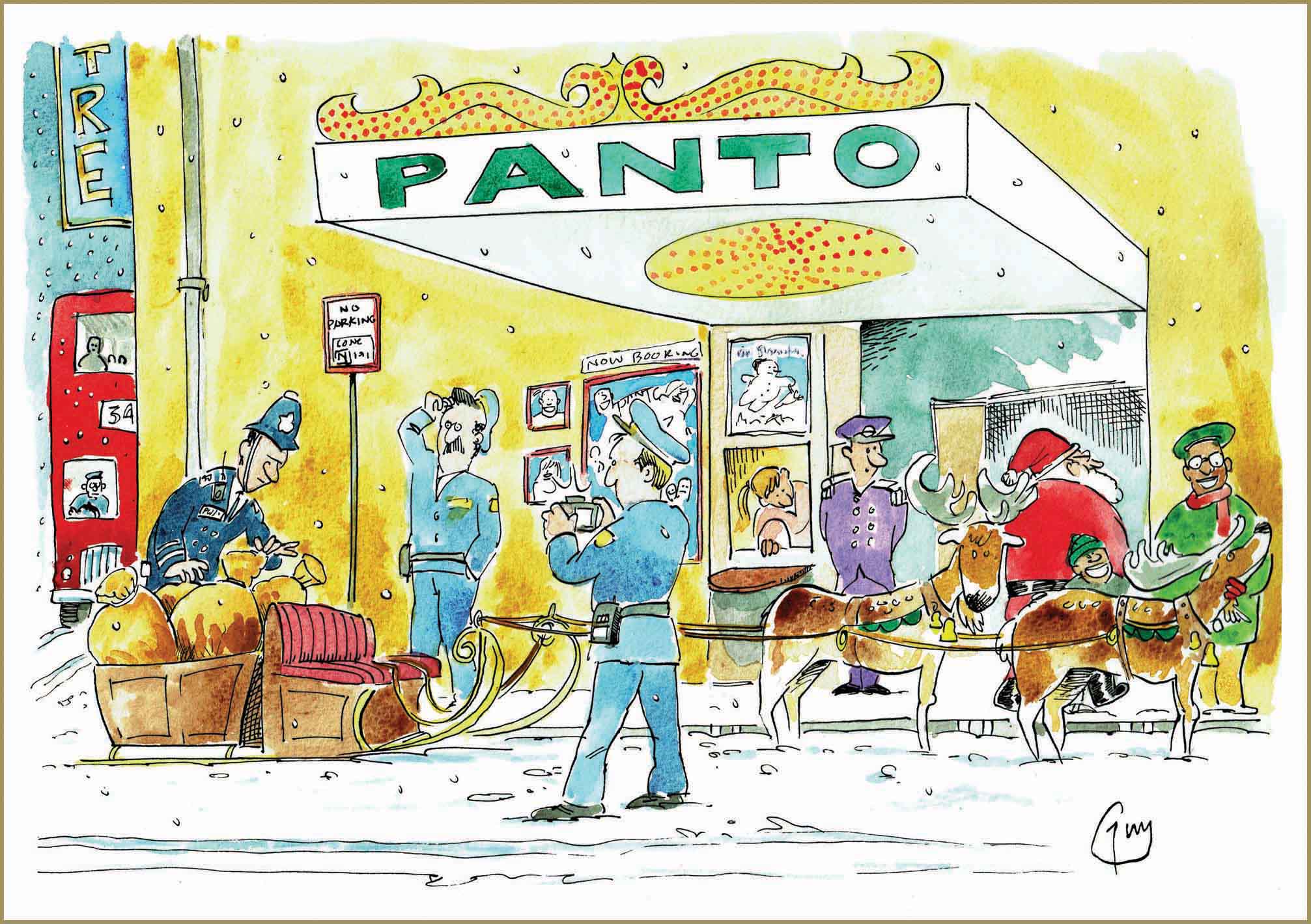 Santa Loves The Theatre